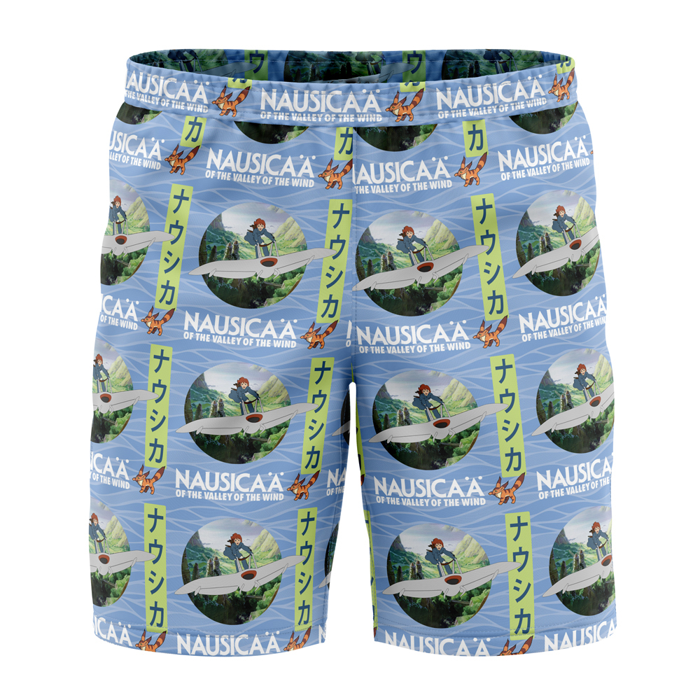 Nausicaa of the Valley of the Wind Studio Ghibli Board Shorts Swim Trunks