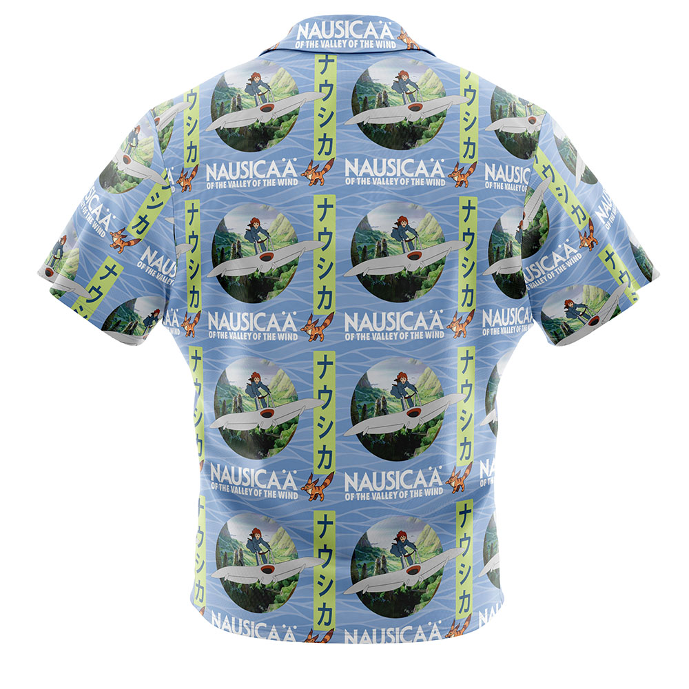 Nausicaa of the Valley of the Wind Studio Ghibli Button Up Hawaiian Shirt
