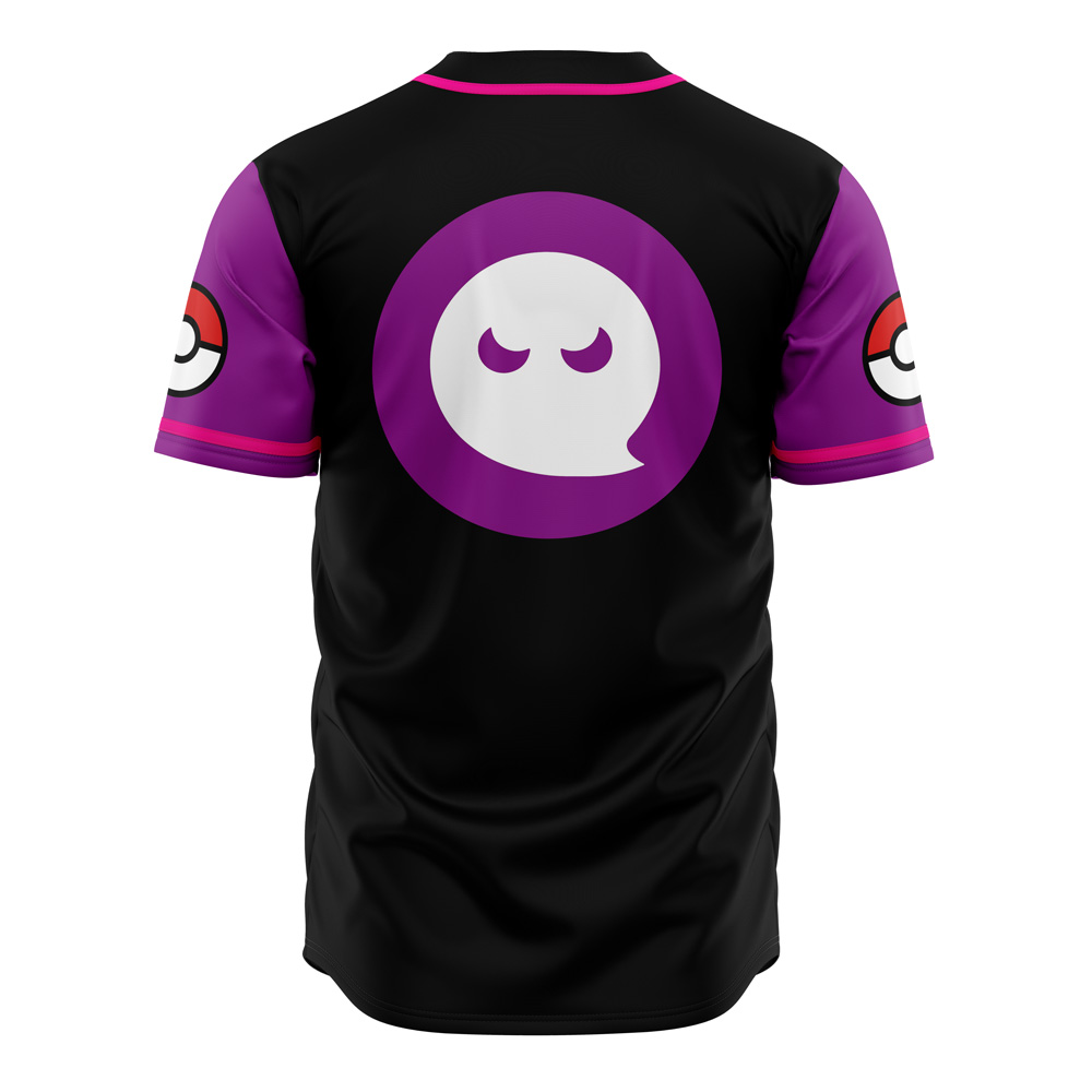 Night Shades Pokemon Baseball Jersey