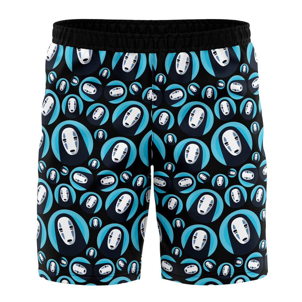 No Face Spirited Away Board Shorts Swim Trunks