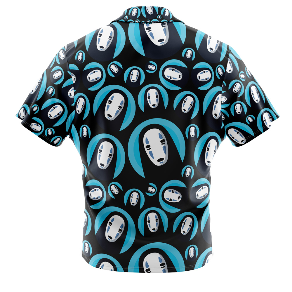 No Face Spirited Away Button Up Hawaiian Shirt