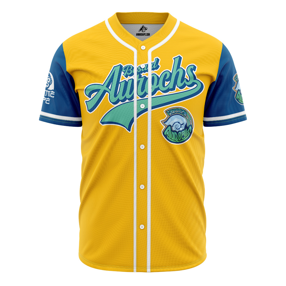 Personalized Besaid Aurochs Final Fantasy Baseball Jersey