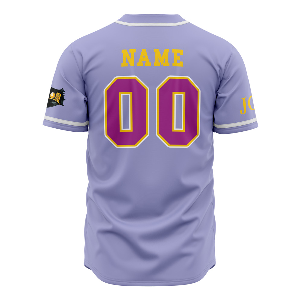 Personalized Stardust Crusaders Jojo's Bizarre Adventure Baseball Jersey