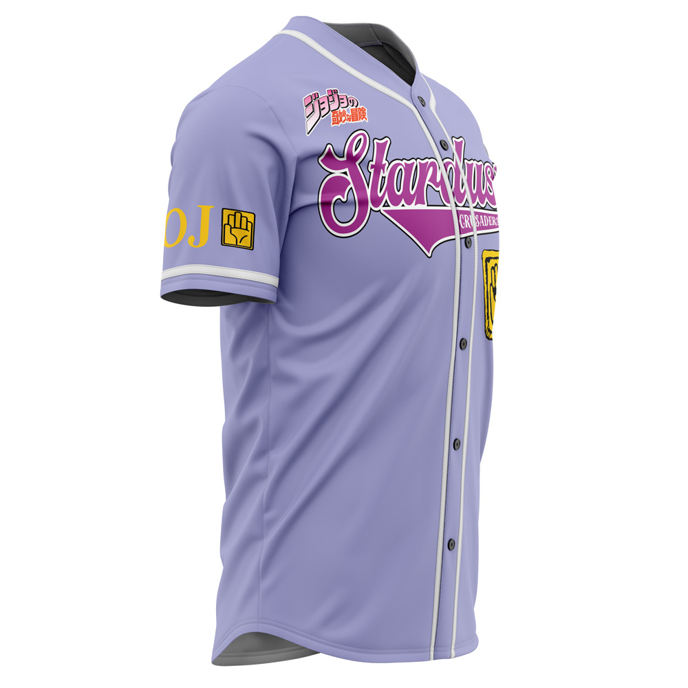 Personalized Stardust Crusaders Jojo's Bizarre Adventure Baseball Jersey