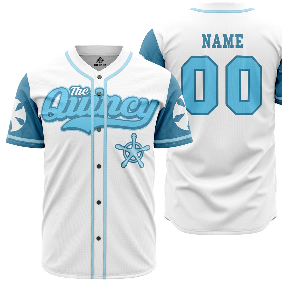 Personalized The Quincy Ishida Bleach Baseball Jersey
