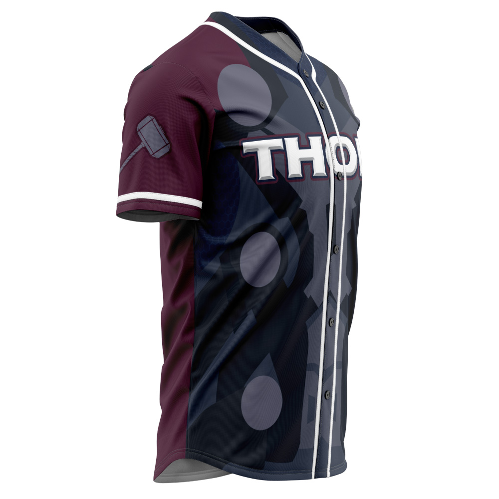 Personalized Thor Marvel Baseball Jersey