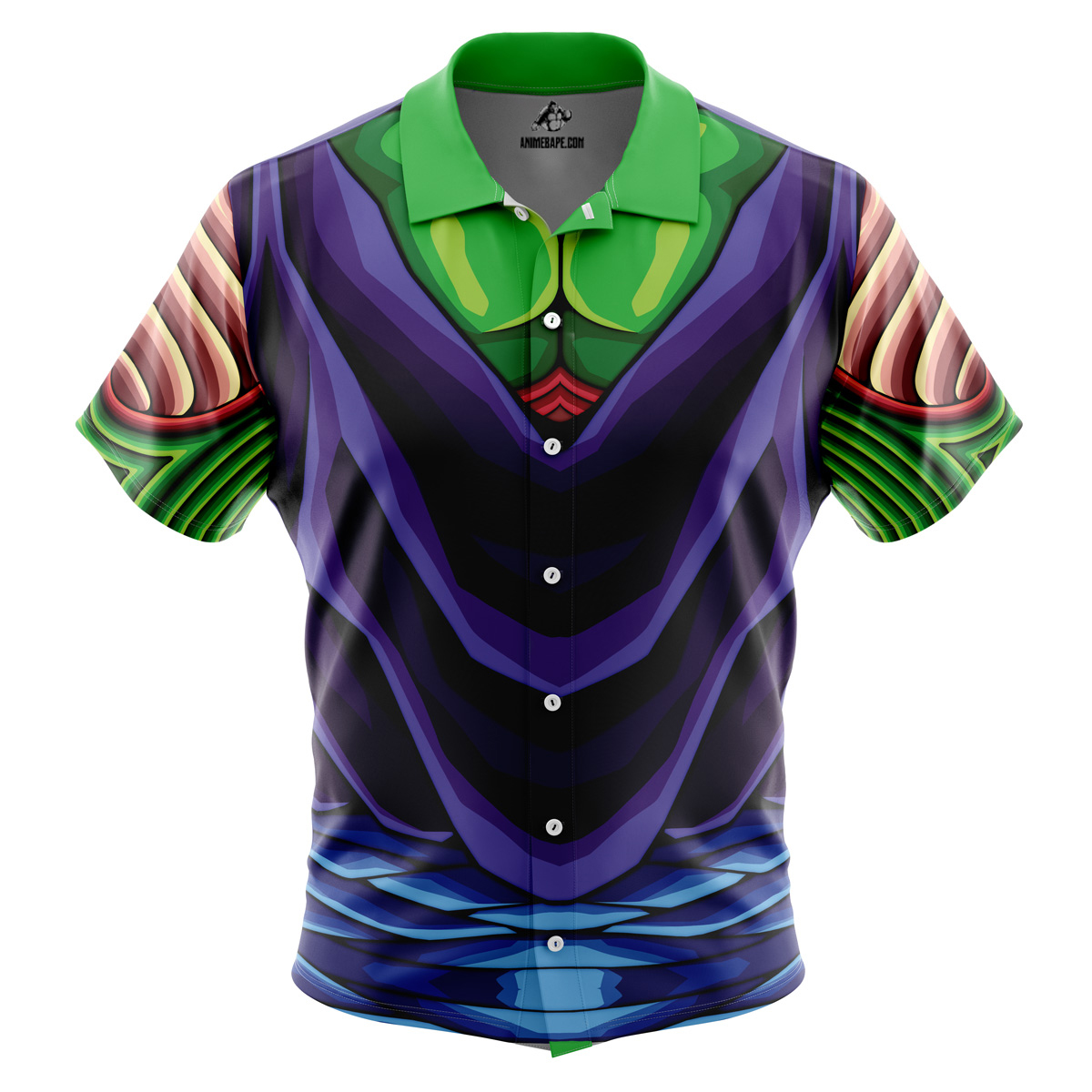 Piccolo DBZ Button Up Hawaiian Shirt