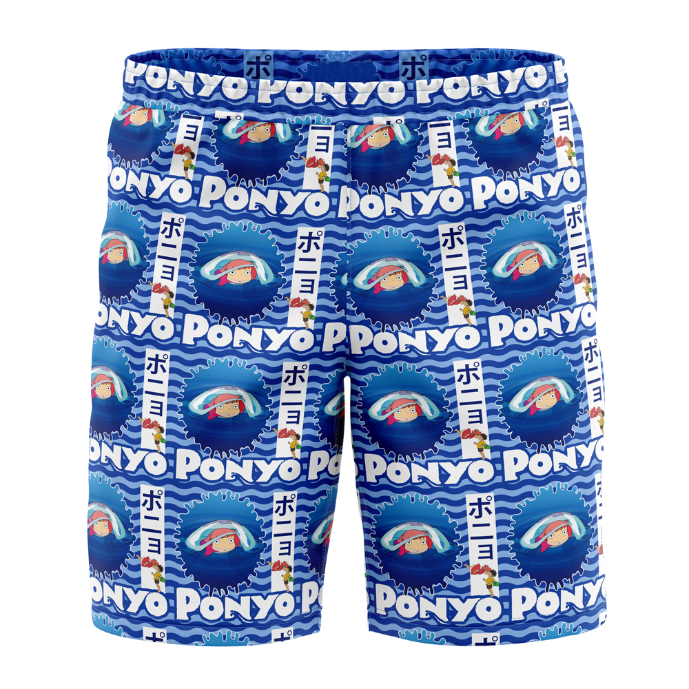 Ponyo Studio Ghibli Board Shorts Swim Trunks