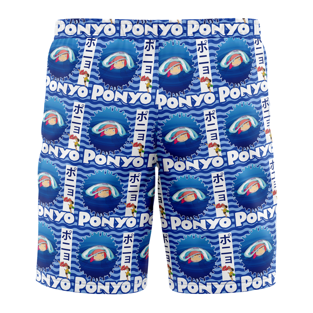 Ponyo Studio Ghibli Board Shorts Swim Trunks