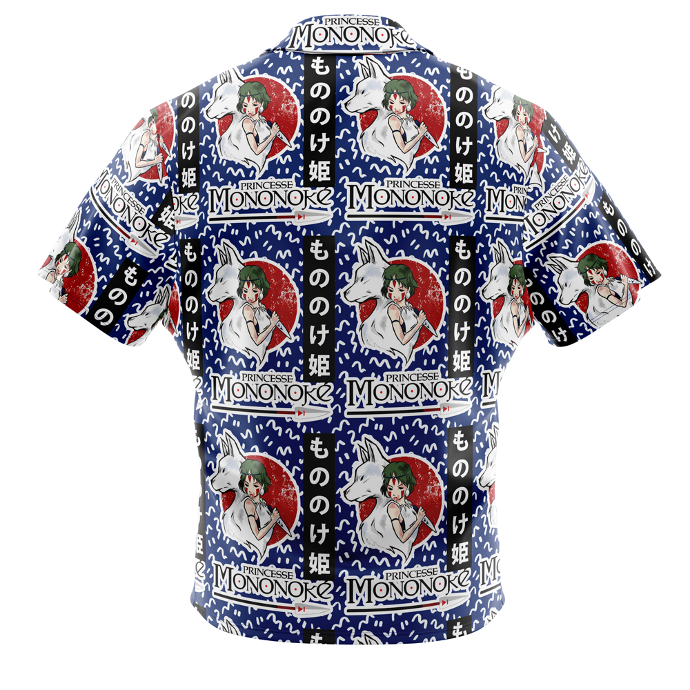 Princess Mononoke Studio Ghibli Button Up Hawaiian Shirt PR-452582