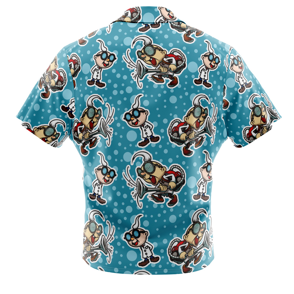 Prof E. Gadd Mario Bros Button Up Hawaiian Shirt