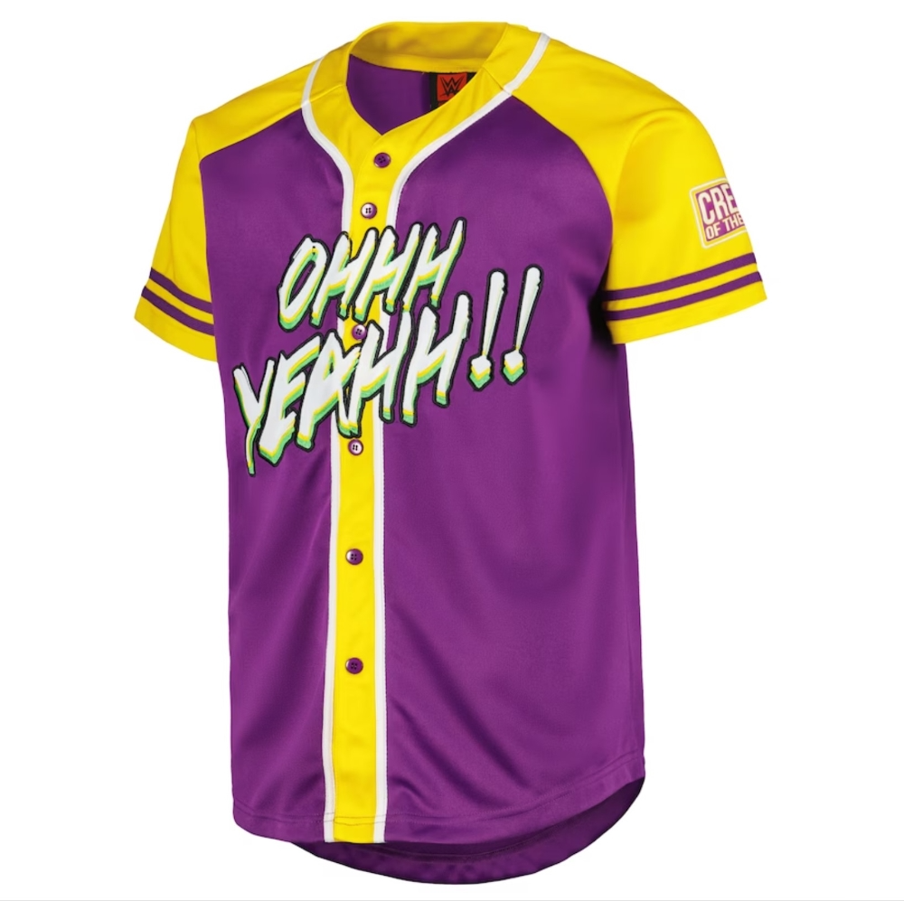 Purple Macho Man Shirt Macho Man Randy Savage Baseball Jersey 224672-1