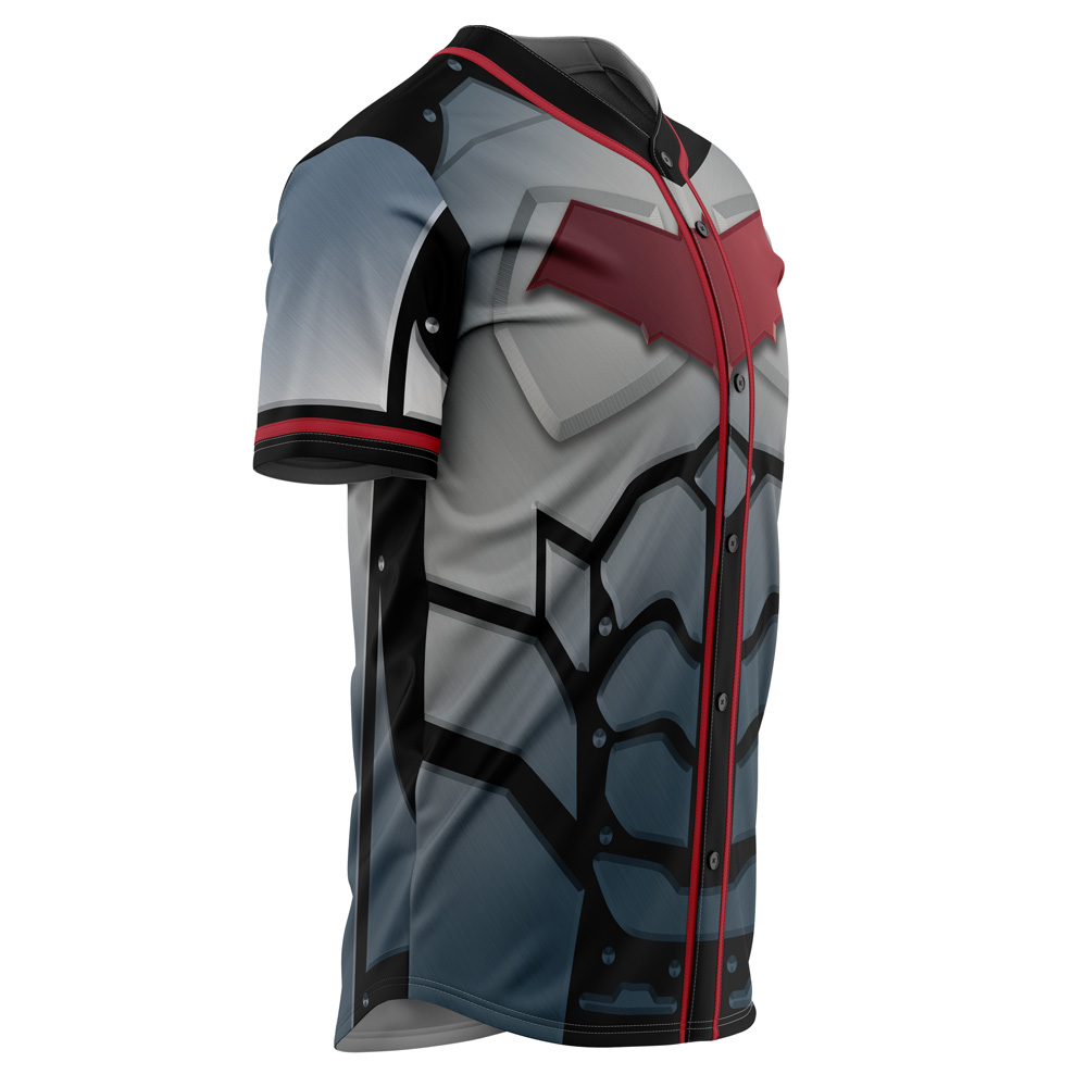 Red Hood Cosplay DC Comics Baseball Jersey