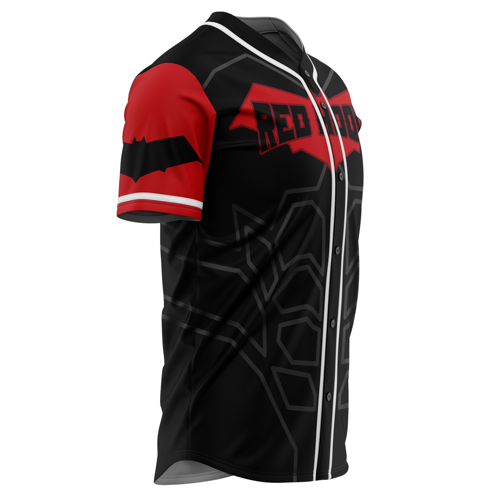 Red Hood DC Comics Baseball Jersey