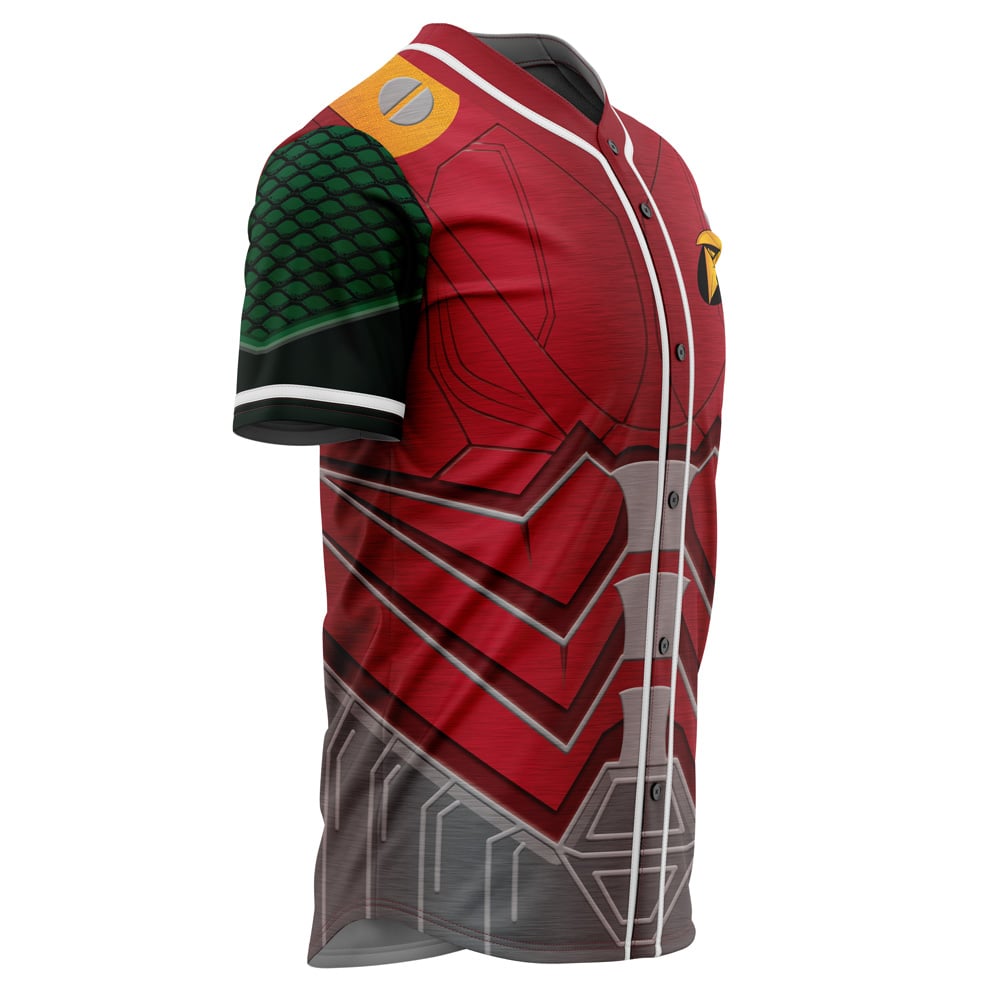 Robin Cosplay DC Comics Baseball Jersey