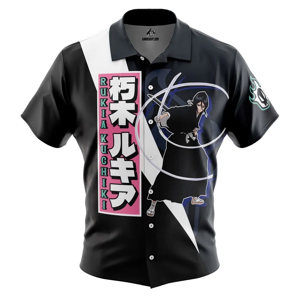 Rukia Kuchiki TYBWA Bleach Button Up Hawaiian Shirt