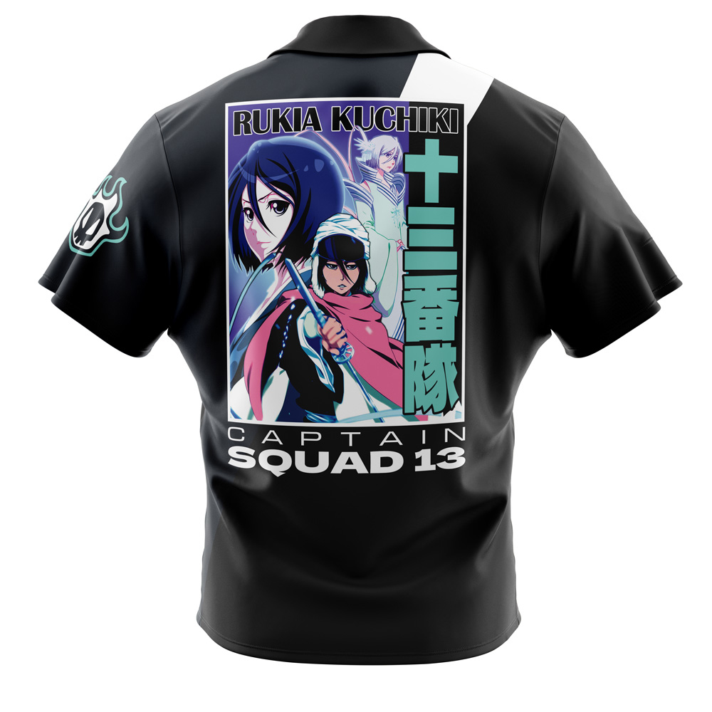 Rukia Kuchiki TYBWA Bleach Button Up Hawaiian Shirt