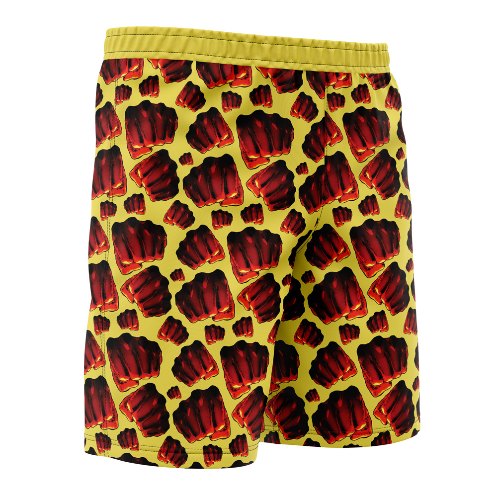 Saitama Fist One Punch Man Board Shorts Swim Trunks