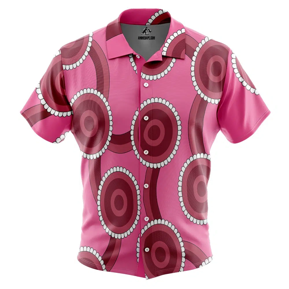 Sanji Skypiea One Piece Pirates Button Up Hawaiian Shirt