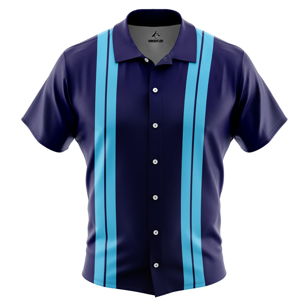 Sanji Skypiea V2 One Piece Pirates Button Up Hawaiian Shirt