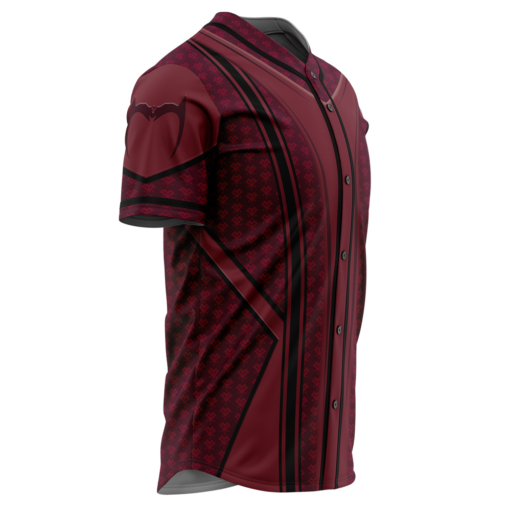 Scarlet Witch Cosplay Marvel Baseball Jersey