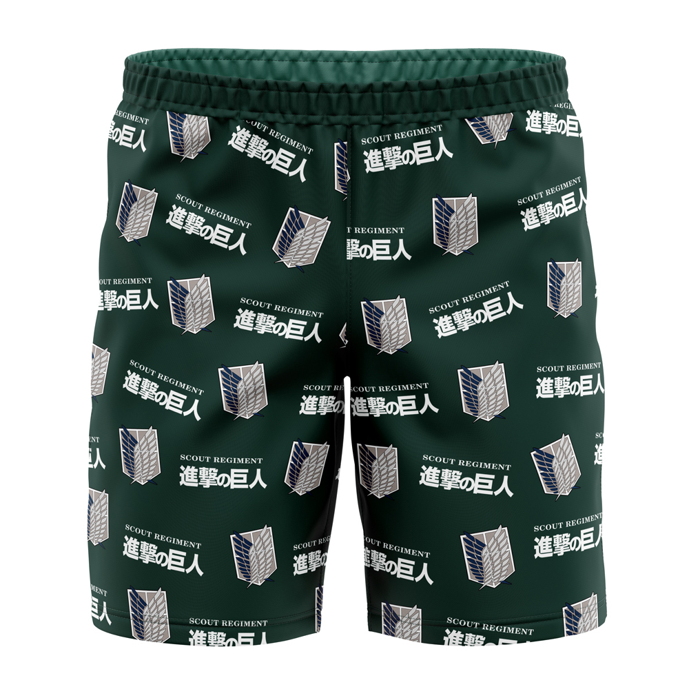 Scouting Regiment Attack on Titan Board Shorts Swim Trunks