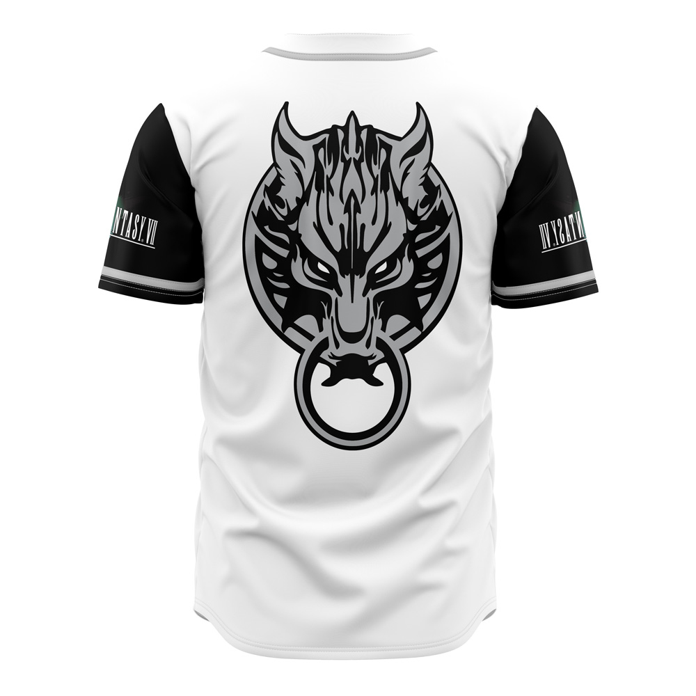Sephiroth Final Fantasy Baseball Jersey