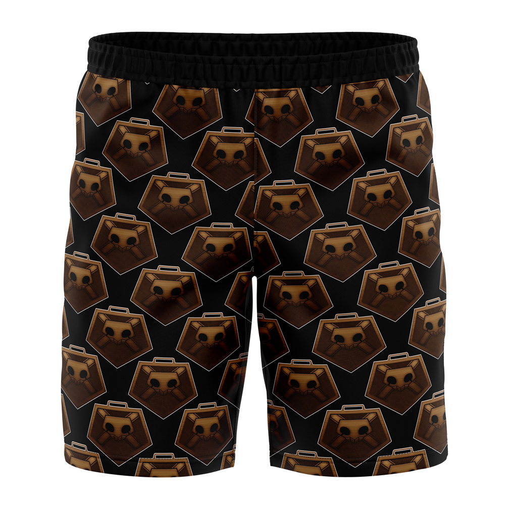 Shinigami Badge Bleach Board Shorts Swim Trunks
