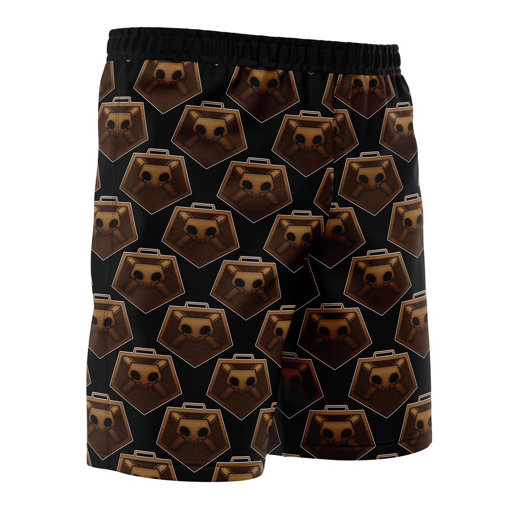 Shinigami Badge Bleach Board Shorts Swim Trunks