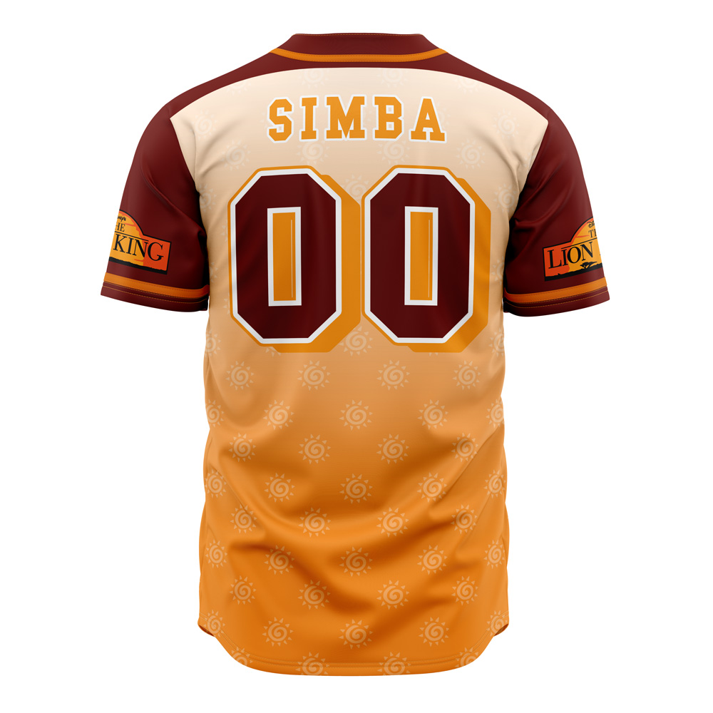 Simba Lion King V1 Disney Baseball Jersey