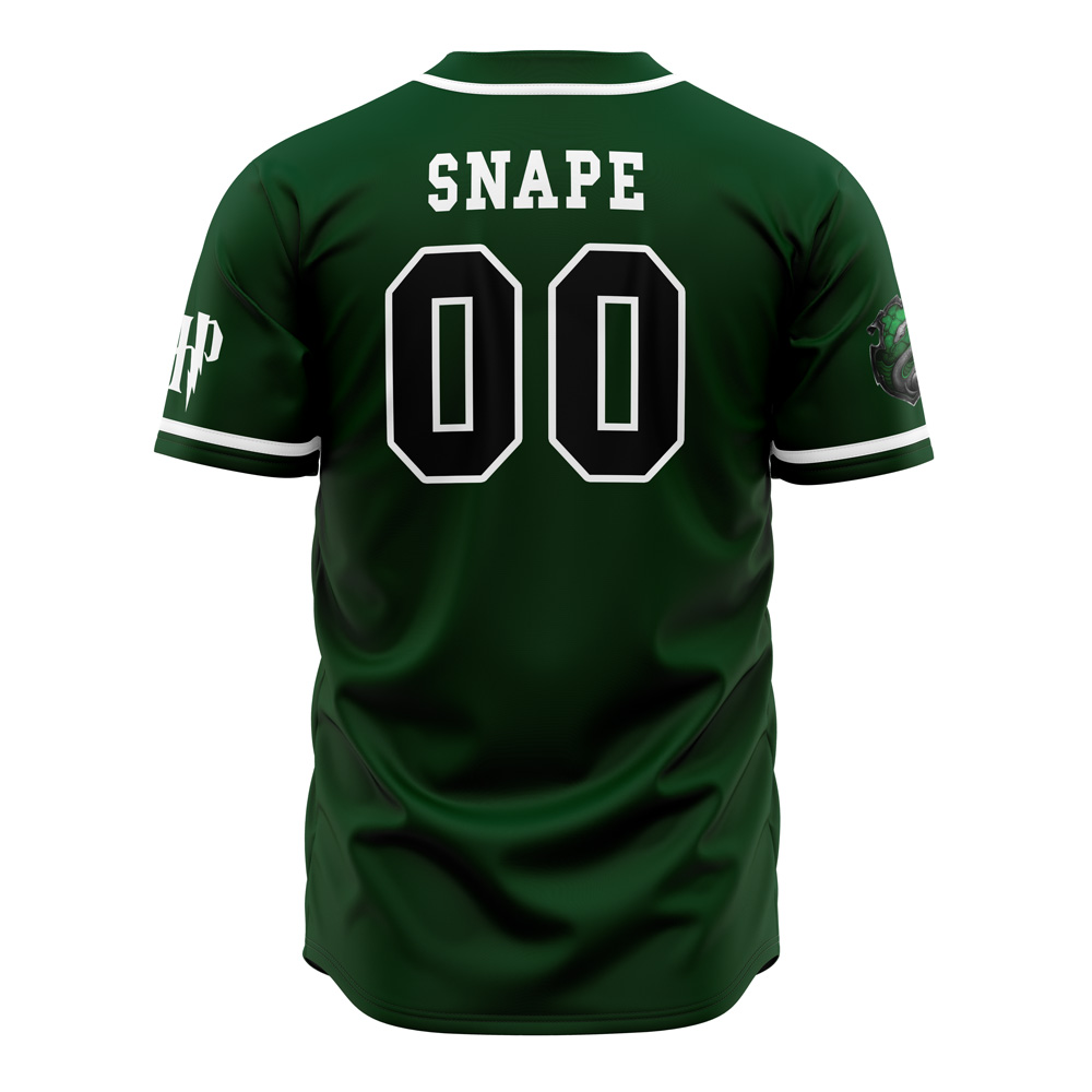Slytherin House Harry Potter Baseball Jersey