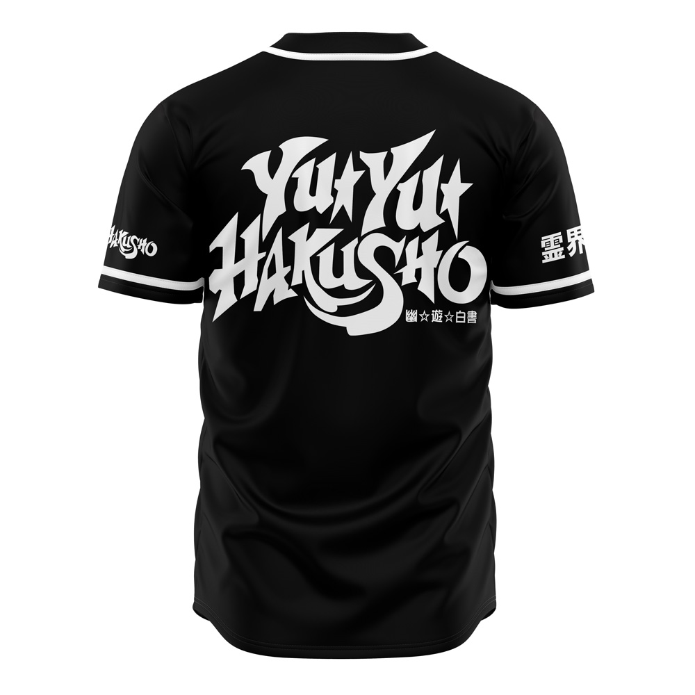 Spirit Detectives Ghost Fighter Baseball Jersey