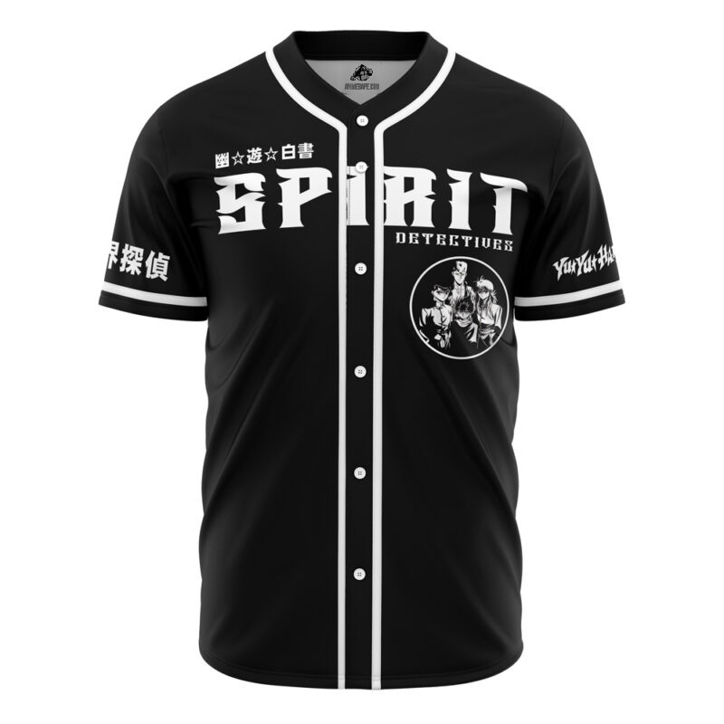 Spirit Detectives Ghost Fighter Baseball Jersey