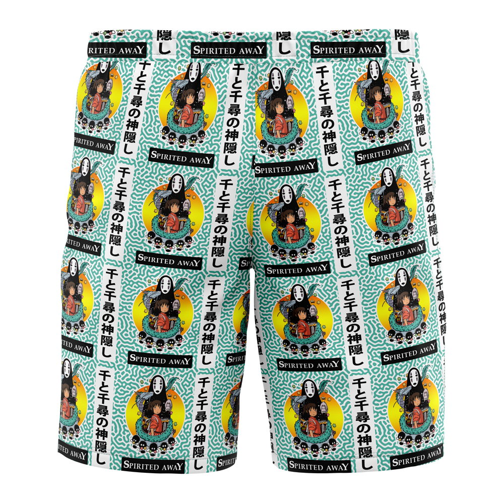 Spirited Away Studio Ghibli Board Shorts Swim Trunks
