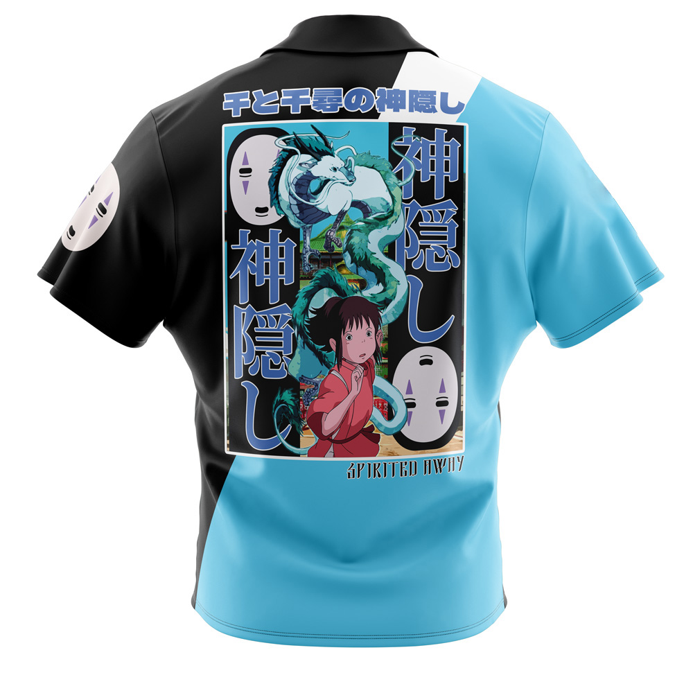 Spirited Away Studio Ghibli Button Up Hawaiian Shirt 2