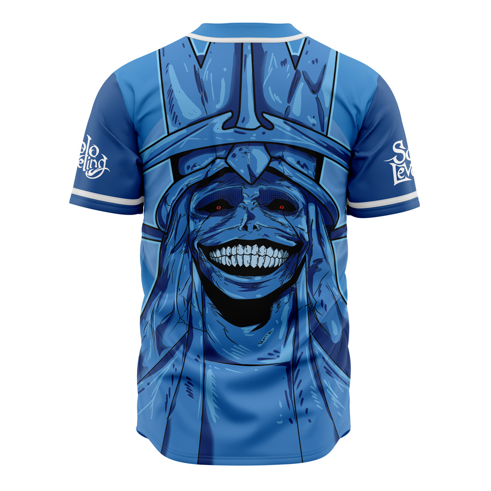 Statue of God Solo Leveling Baseball Jersey