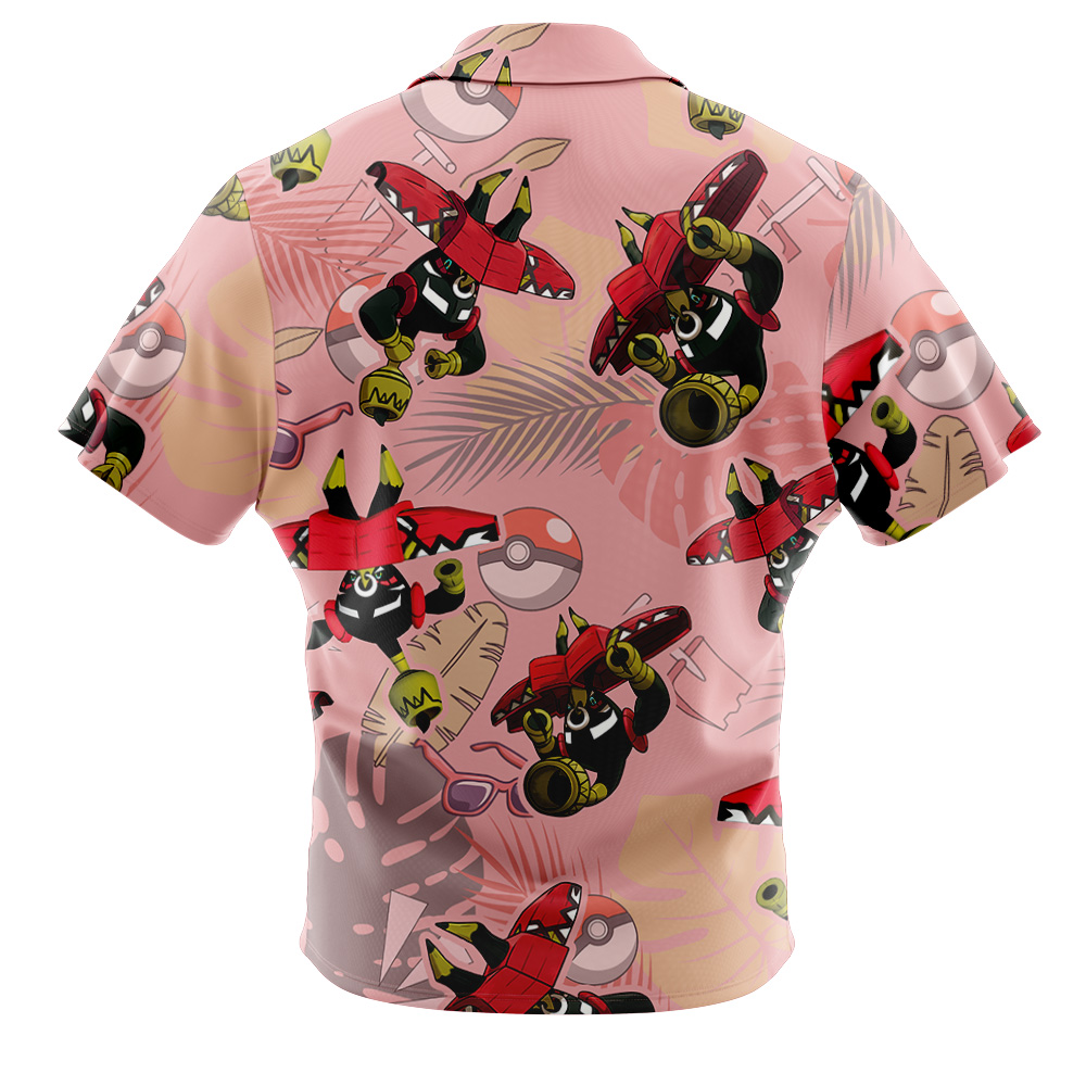 Tapu Bulu Pokemon Button Up Hawaiian Shirt