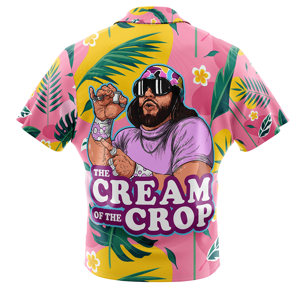 The Cream of the Crop Pro Wrestling Button Up Hawaiian Shirt version 3 -BXCS–1-1-1