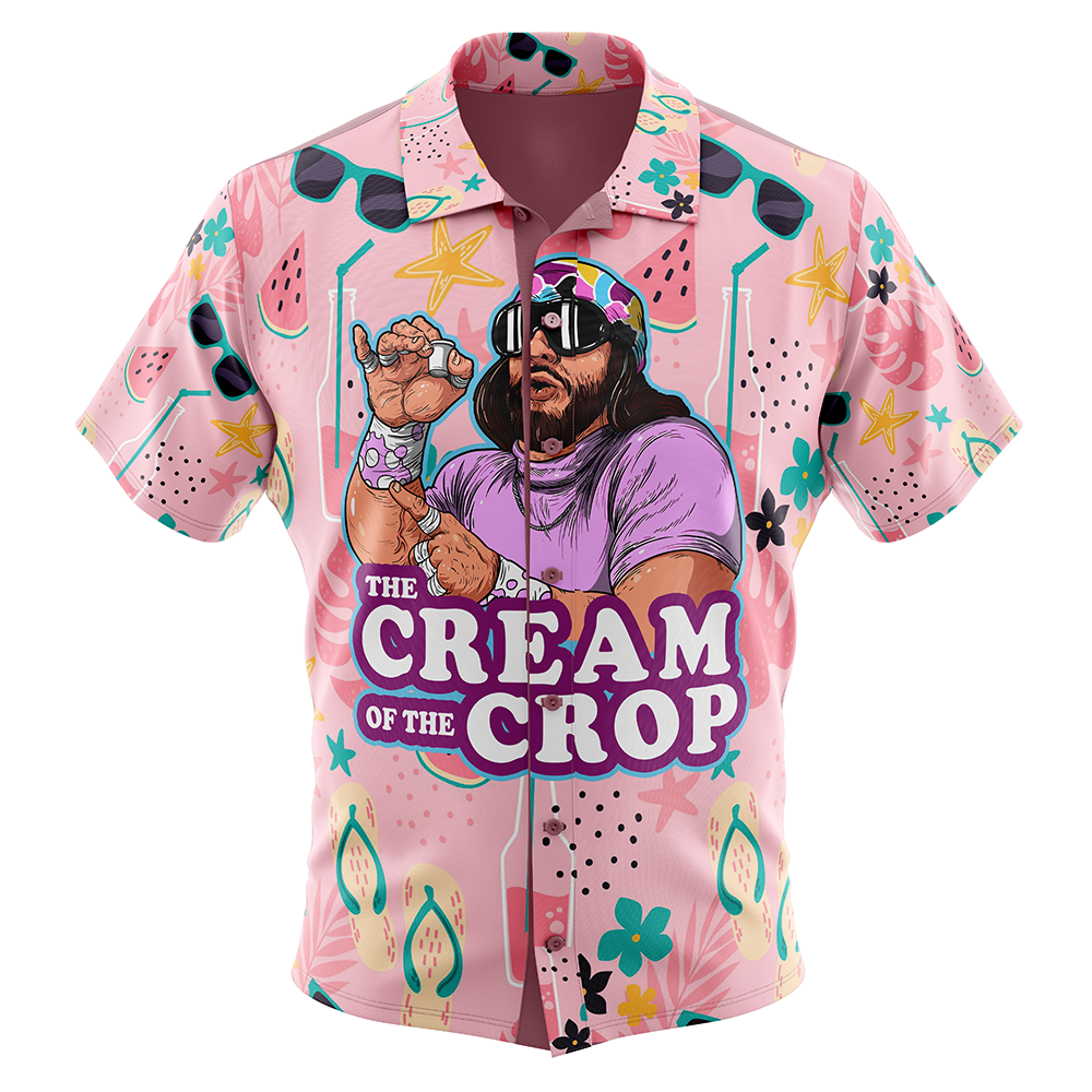 The Cream of the Crop Pro Wrestling Button Up Hawaiian Shirt version 4 -BXCS--1-1-1-1