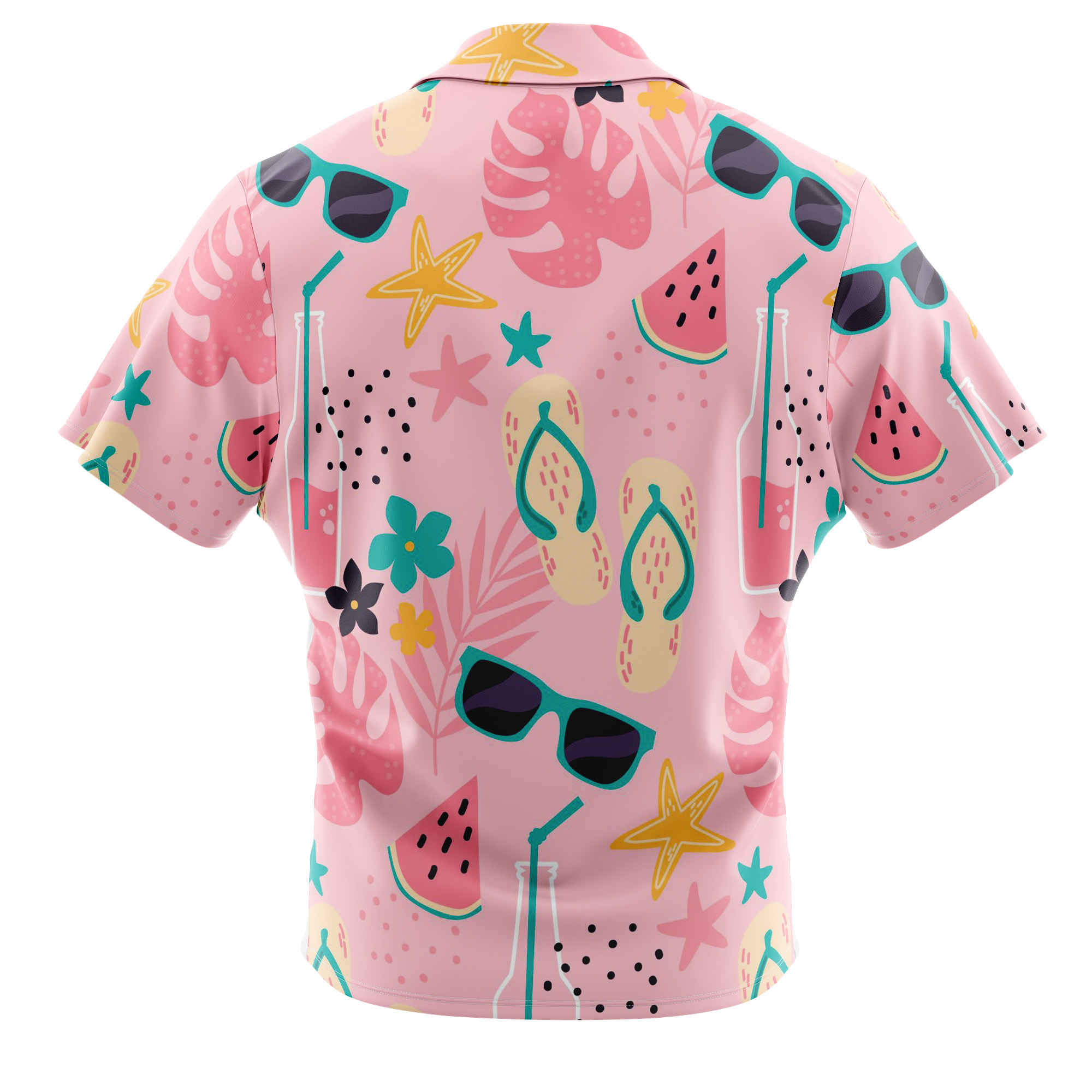 The Cream of the Crop Pro Wrestling Button Up Hawaiian Shirt version 9 -BXCS–1-1-1-1-2