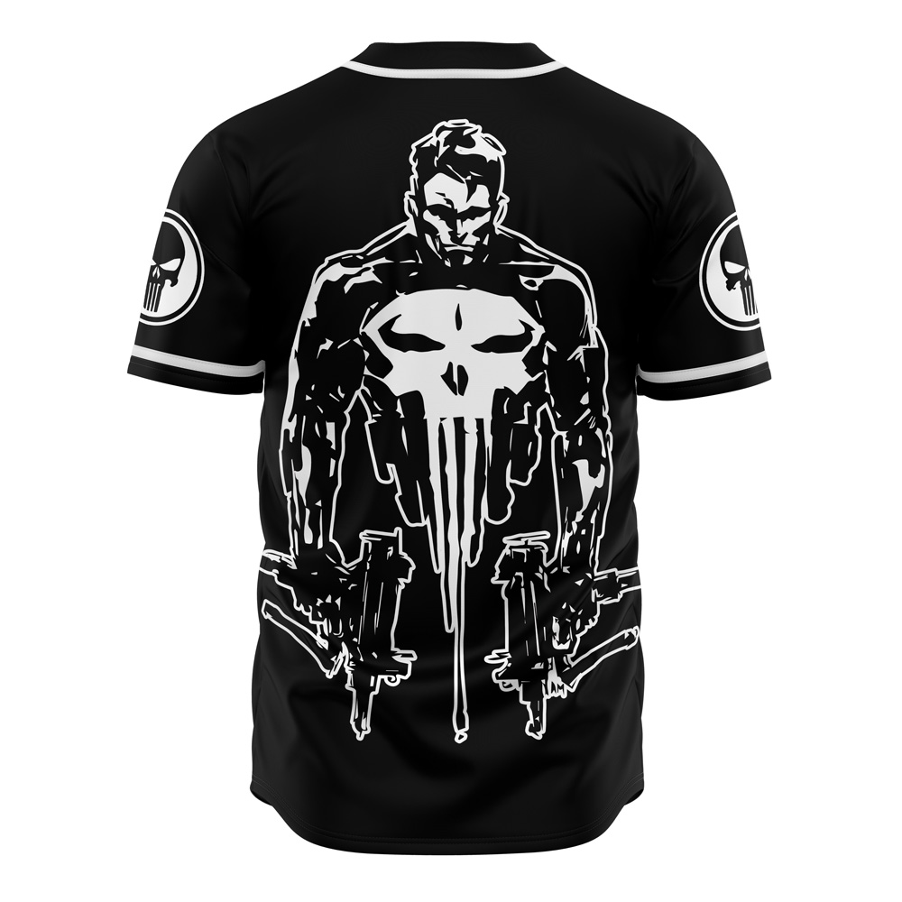The Punisher Marvel Baseball Jersey