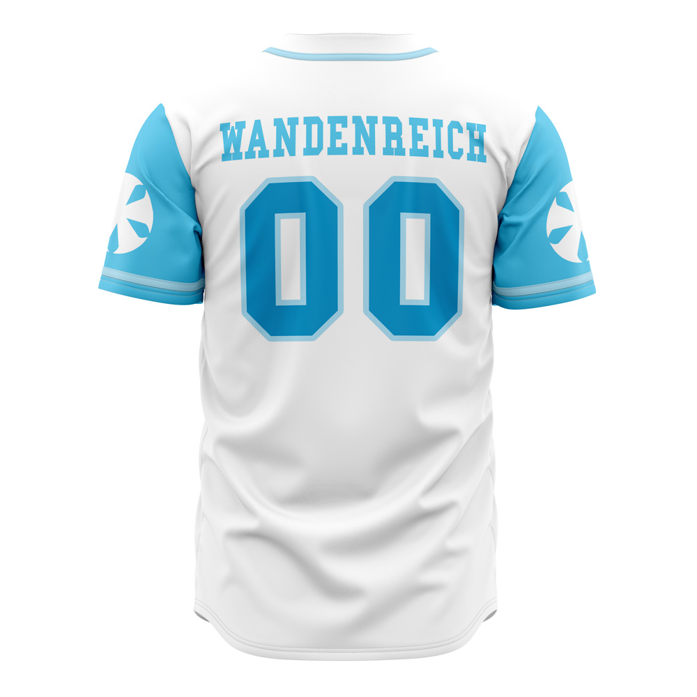 The Quincy Wandenreich Bleach Baseball Jersey