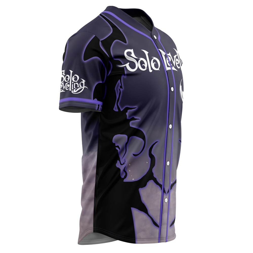 The Shadow Monarch Solo Leveling Baseball Jersey