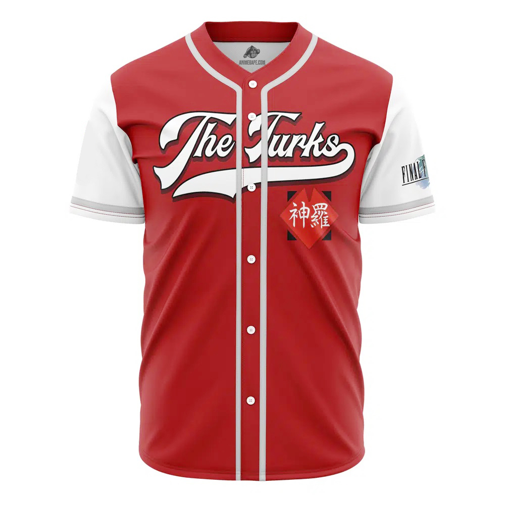 The Turks Final Fantasy Baseball Jersey