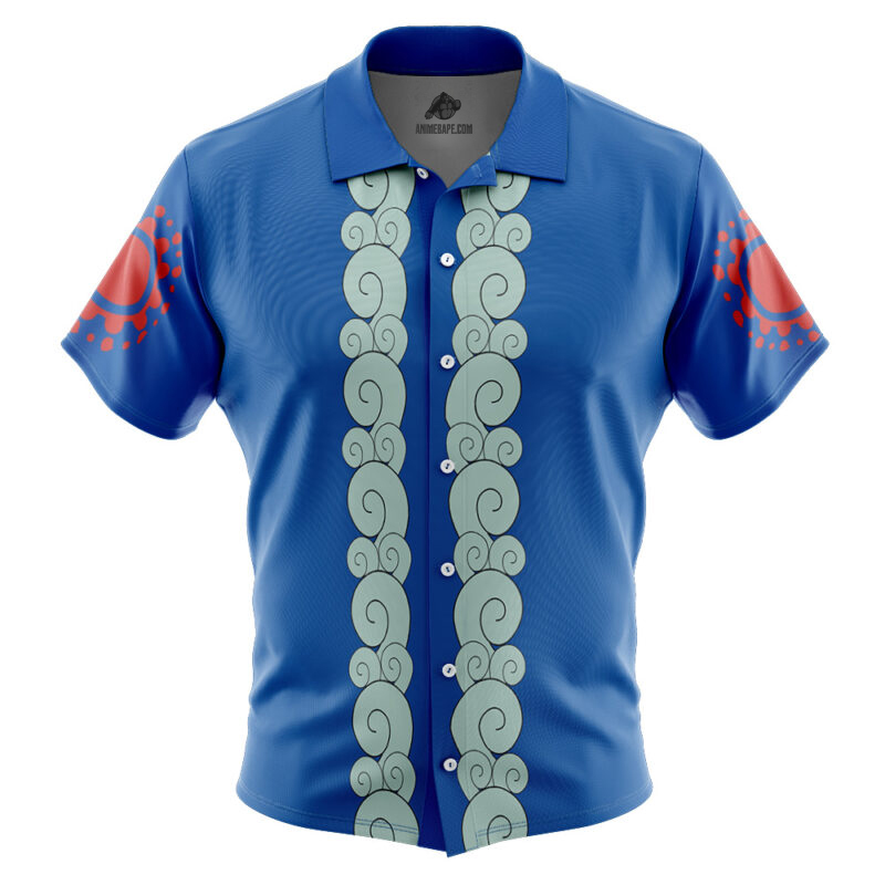 Tom V1 One Piece Pirates Button Up Hawaiian Shirt