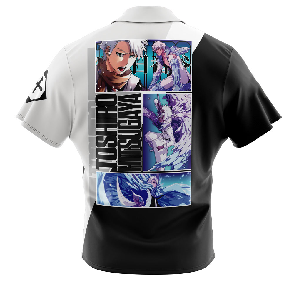 Toshiro Hitsugaya TYBWA Bleach Button Up Hawaiian Shirt