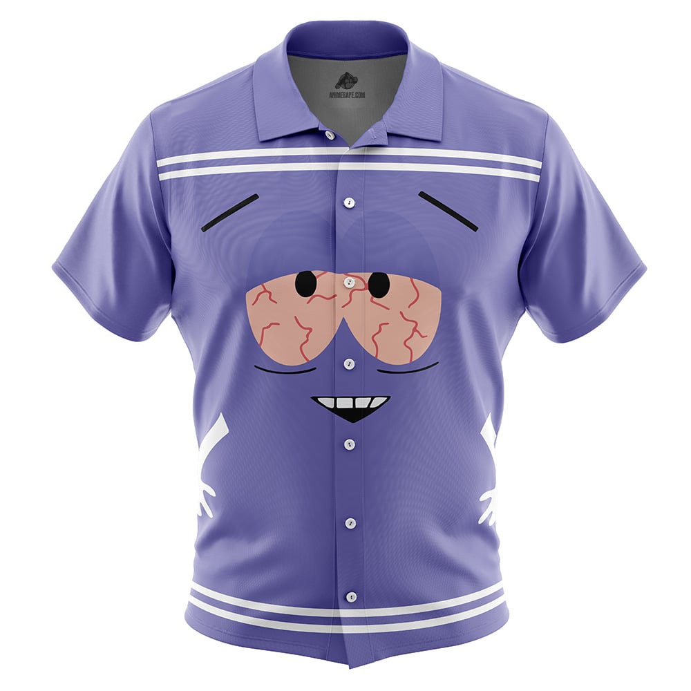 Towelie Face South Park Button Up Hawaiian Shirt