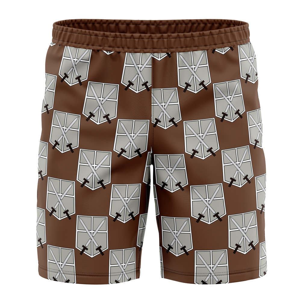 Training Corps Attack on Titan Board Shorts Swim Trunks
