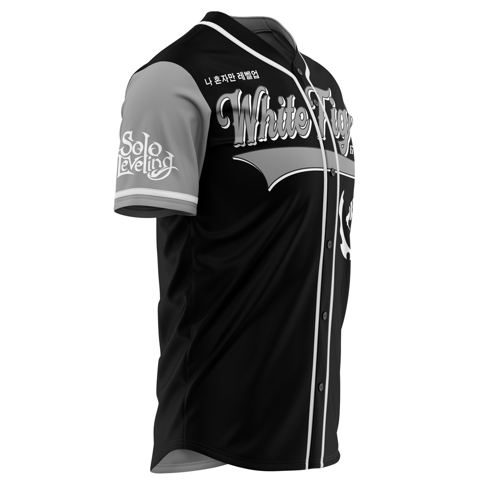White Tiger Guild Solo Leveling Baseball Jersey