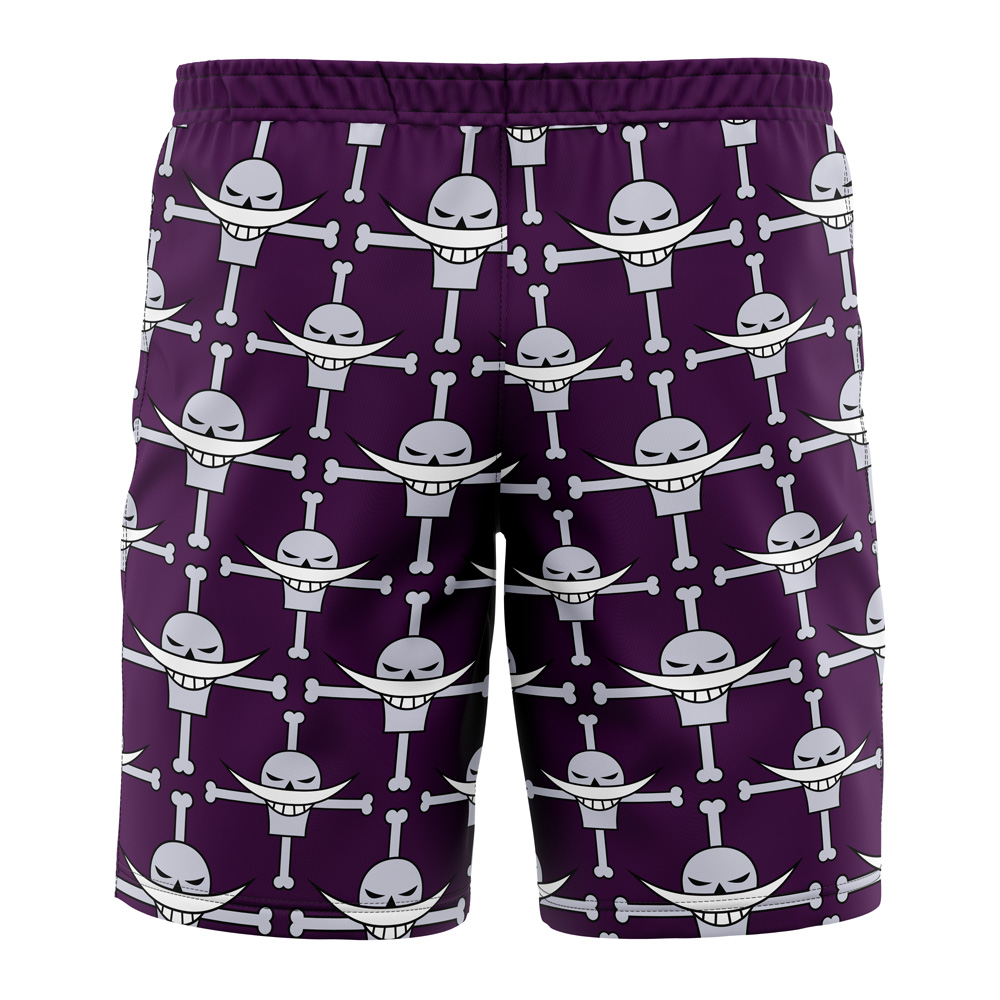 Whitebeard Jolly Roger One Piece Board Shorts Swim Trunks
